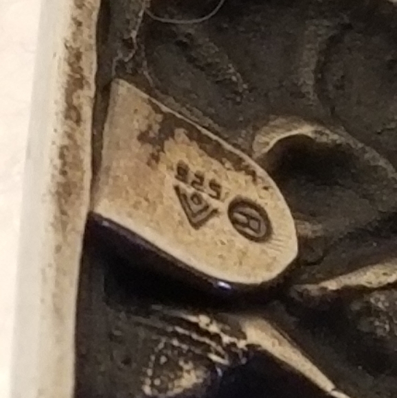 Rare Silpada Sterling Silver Flower Vine Cuff Bracelet - Picture 11 of 14